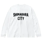 JIMOTOE Wear Local Japanの島原市 SHIMABARA CITY Big Long Sleeve T-Shirt