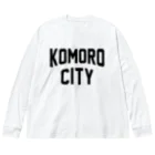 JIMOTOE Wear Local Japanの小諸市 KOMORO CITY Big Long Sleeve T-Shirt