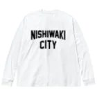 JIMOTOE Wear Local Japanの西脇市 NISHIWAKI CITY Big Long Sleeve T-Shirt