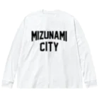 JIMOTOE Wear Local Japanの瑞浪市 MIZUNAMI CITY Big Long Sleeve T-Shirt