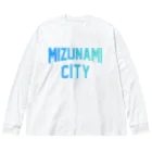 JIMOTOE Wear Local Japanの瑞浪市 MIZUNAMI CITY Big Long Sleeve T-Shirt