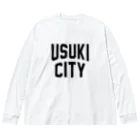 JIMOTOE Wear Local Japanの臼杵市 USUKI CITY Big Long Sleeve T-Shirt