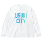JIMOTOE Wear Local Japanの臼杵市 USUKI CITY ビッグシルエットロングスリーブTシャツ