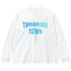 JIMOTO Wear Local Japanの玉村町 TAMAMURA TOWN ビッグシルエットロングスリーブTシャツ