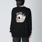 Siderunの館 B2の【バックプリント】 ガイコツムリ Big Long Sleeve T-Shirt