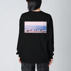 Frame The SceneryのF.T.S. sea ビッグシルエットロングスリーブTシャツ