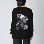 ronceのronceグッズ　whiteプリント Big Long Sleeve T-Shirt