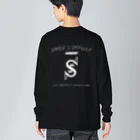 s.i.d.のsimple is difficult since2023 ビッグシルエットロングスリーブTシャツ