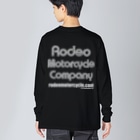 RODEO MOTORCYCLEのロデオ モーターサイクルのオフィシャルグッズ Big Long Sleeve T-Shirt