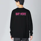 Metime Designs ☆ みぃたいむデザインのBAT MIKE Big Long Sleeve T-Shirt