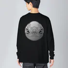 Gamebouyaの波に月に兎 Big Long Sleeve T-Shirt