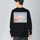 粉末の秋空 Big Long Sleeve T-Shirt