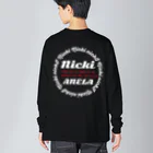 𝐍𝐢𝐜𝐤𝐢のNicki ビッグシルエットロングスリーブTシャツ