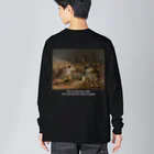 lil-teepの1808年5月2日、3日、マドリード（フランシスコ・デ・ゴヤ） ビッグシルエットロングスリーブTシャツ