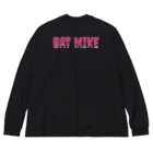 Metime Designs ☆ みぃたいむデザインのBAT MIKE ビッグシルエットロングスリーブTシャツ