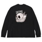 Siderunの館 B2の【バックプリント】 ガイコツムリ Big Long Sleeve T-Shirt