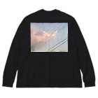 粉末の秋空 Big Long Sleeve T-Shirt