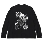 ronceのronceグッズ　whiteプリント Big Long Sleeve T-Shirt