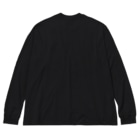 SCC DESIGN WORKSの人見知りユニバーシティ 白文字 Big Long Sleeve T-Shirt