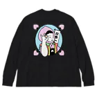 ハナイロの桃尻娘御一行 Big Long Sleeve T-Shirt