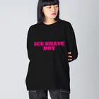 ICE SHAVE BOYのpink logo ビッグシルエットロングスリーブTシャツ