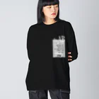 CHILL etc.のAB型★モノクロ Big Long Sleeve T-Shirt