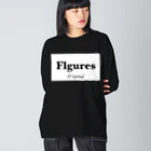 figuresのフィギュア　オリジナル ビッグシルエットロングスリーブTシャツ