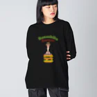 キッズモード某の噺家バーガー Big Long Sleeve T-Shirt