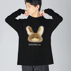 KEDAMONO Lab.のむぎちゃん ビッグシルエットロングスリーブTシャツ