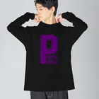 Bootleg BustersのPeople purple Big Long Sleeve T-Shirt