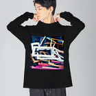 comme des léspaceのベネチアの額縁屋 Big Long Sleeve T-Shirt