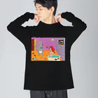 ピンクスキーのお店の愛の生活 Big Long Sleeve T-Shirt