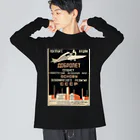 YS VINTAGE WORKSのソ連（ソビエト）　飛行機　黒 Big Long Sleeve T-Shirt