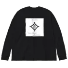 ゆにねこ惑星の❖僕のｴｰﾃﾞﾙﾜｲｽ❖黒線 Big Long Sleeve T-Shirt