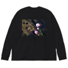 ここれあのコスモスシルエット Big Long Sleeve T-Shirt