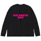 ICE SHAVE BOYのpink logo ビッグシルエットロングスリーブTシャツ