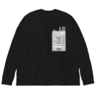 CHILL etc.のAB型★モノクロ Big Long Sleeve T-Shirt