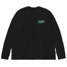 ARFITのアルフィット ロゴビッグシルエットロングスリーブTシャツ黒 Big Long Sleeve T-Shirt