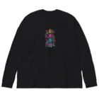 onigiri-dayoの⚠緊急事態宣言・自粛要請⚠ Big Long Sleeve T-Shirt