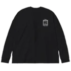 G-HERRINGの熊！（クマ；警戒；出没注意！）熊にご注意ください。 Big Long Sleeve T-Shirt