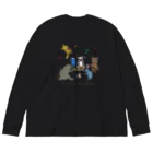 nachau7のハイエナの明日は明日の風が吹く－2 Big Long Sleeve T-Shirt