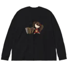 めいめい森のベルガットの猫降る夜 Big Long Sleeve T-Shirt