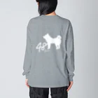 chamilkのスタイリッシュ柴 Big Long Sleeve T-Shirt