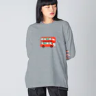 Kizplanning 「Sylph&Devil's」のロンドンバス Big Long Sleeve T-Shirt