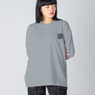 大草原のねこちやんの何もしたくない Big Long Sleeve T-Shirt