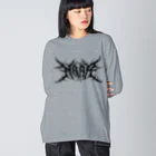 Toshihiro Egawa Artのデスメタル奈良/ DEATH METAL NARA Big Long Sleeve T-Shirt