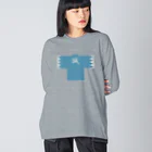 キッズモード某の浅葱色の羽織 Big Long Sleeve T-Shirt