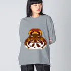 みのじのフクラガエル Big Long Sleeve T-Shirt