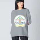 すずきいときちのメリーメリーバク Big Long Sleeve T-Shirt