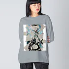 オミナエシの魚とパール Big Long Sleeve T-Shirt